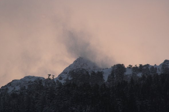 Wind Blown Snow, Mt. Verstovia