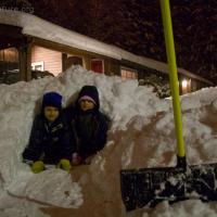 Connor and Rowan's Snow Cave