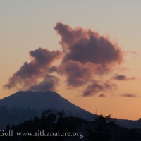 Sunset Clouds over Mt. Edgecumbe