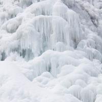Frozen Bear Mountain Falls
