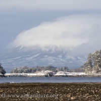 Mt. Edgecumbe in the Clouds
