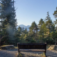 Cross Trail Bench Viewpoint