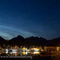 Noctilucent Clouds over the Sisters