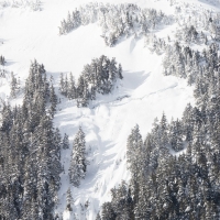 Possible Avalanche Initiation Zone