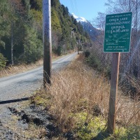 Green Lake Road Sign
