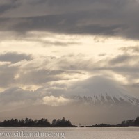 Clouds and Light over Mt. Edgecumbe