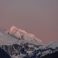 Alpen Glow on Peak 4900