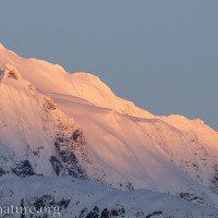 Alpenglow on Peak 4900