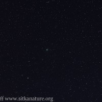 Comet c/2022 E3 (ZTF) in a Starry Sky