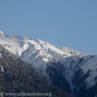 Cross Mountain Ridge in Snow