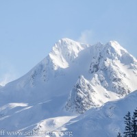 Cross Mountain Blowing Snow
